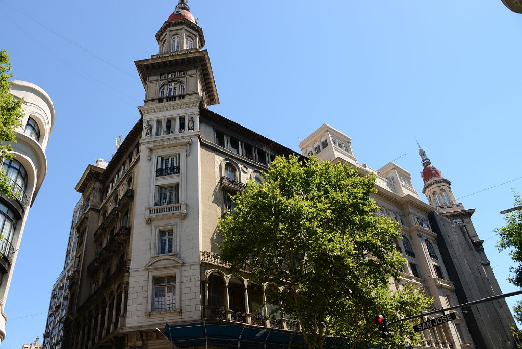 11 Inmobiliaria Building With Two Red Domes Avenida De Mayo Buenos Aires